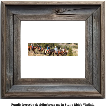 family horseback riding near me in Stone Ridge, Virginia